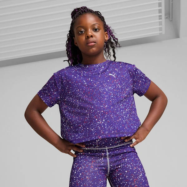 PUMA Zugliebling: Kurzes T-Shirt für große Kids - Abenteuerlust inklusive!