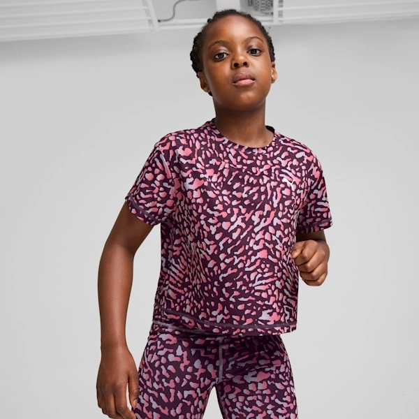 PUMA Zug-Liebling: Kurzes Kinder-T-Shirt - Abenteuerlust garantiert.